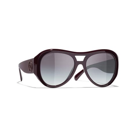 CHANEL Sunglasses: Pilot Sunglasses, acetate — Fashion